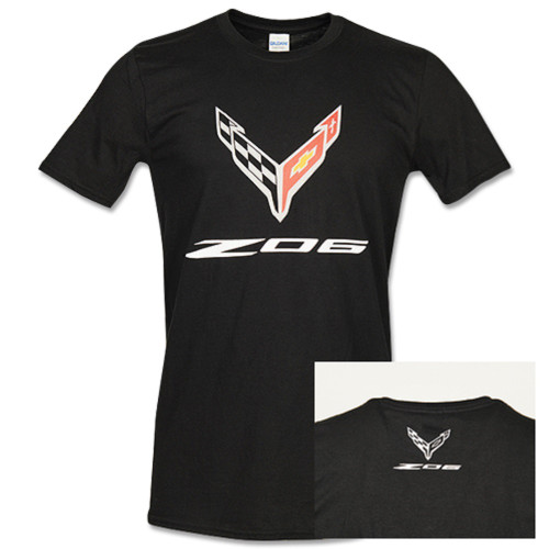 C8 Z06 Corvette Black T-Shirt
