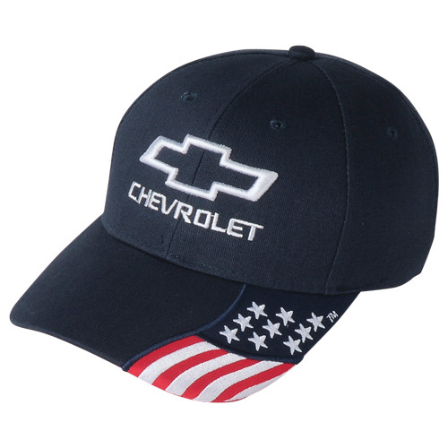 Chevrolet Bowtie Navy Blue Freedom Hat