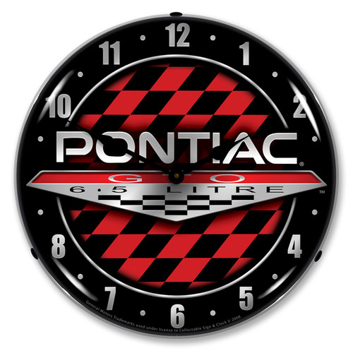 Pontiac GTO Backlit Clock