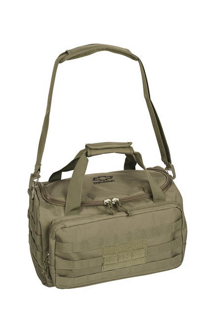 Chevrolet Bowtie Military Style Duffle Bag (Green)