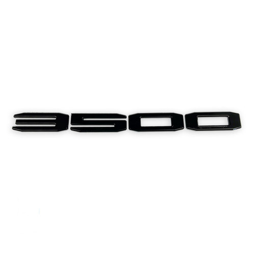 2020 - Up Sierra / Silverado 3500 Acrylic Color Match Letters