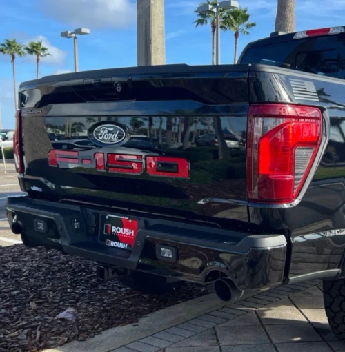 2021-Up Ford F-150 Tailgate Letter Kit (Red)