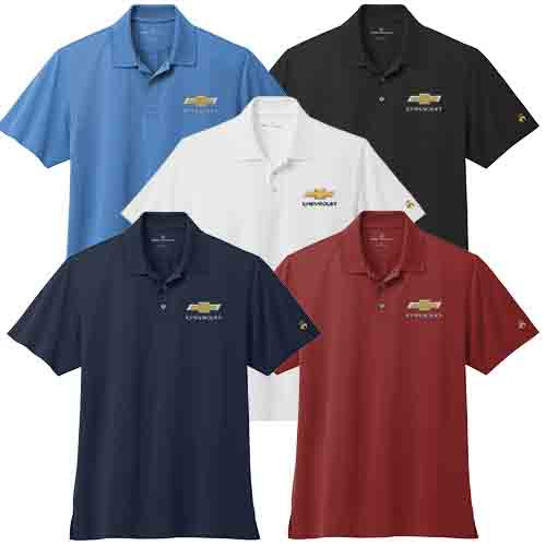 Chevrolet Gold Bowtie Brooks Brothers Polo Shirts