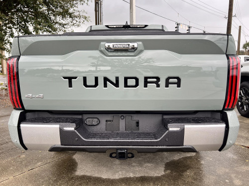 Toyota Tundra 2021-2024 Tailgate Letter Kit (Black)