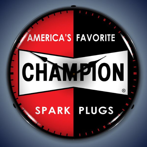 Champion Spark Plugs Clock