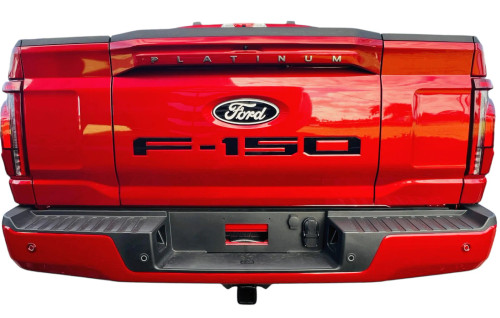 Ford 2024-Up F-150 Pro Access Tailgate Letter Kit (Black on Truck)