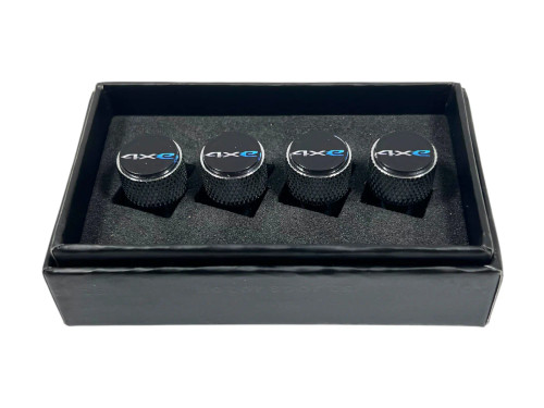Jeep 4XE Metal Valve Stem Caps (tapered in box)
