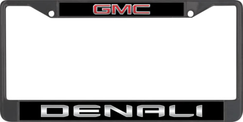 GMC Denali Chrome License Plate Frame - 2 Hole