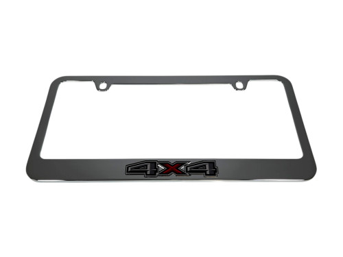 Ford 4X4 Chrome License Plate Frame - Color Logo