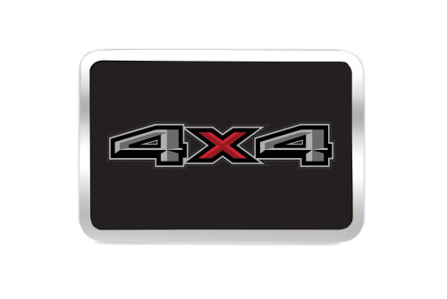 Ford 4X4 XL Trailer Hitch Plug - Color Logo