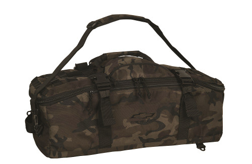 Chevrolet Bowtie Military Style Duffle Bag - Large (Brown Camo)