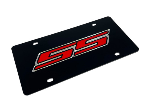 Chevrolet SS Black Acrylic License Plate