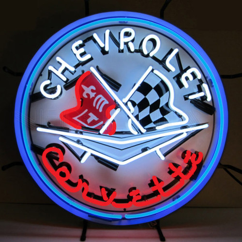  C1 Corvette Emblem Neon Sign