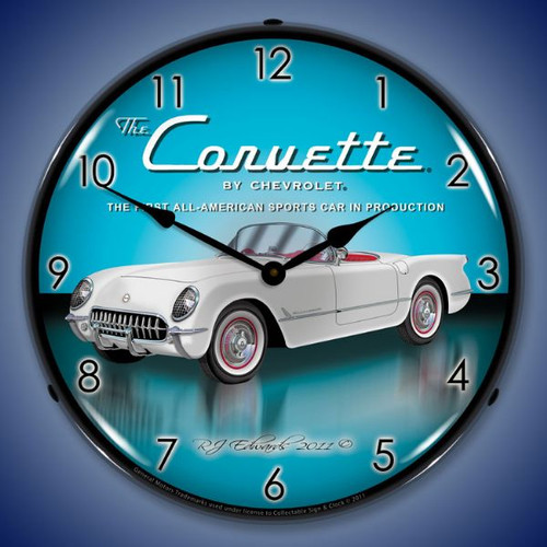 1953 Corvette Clock