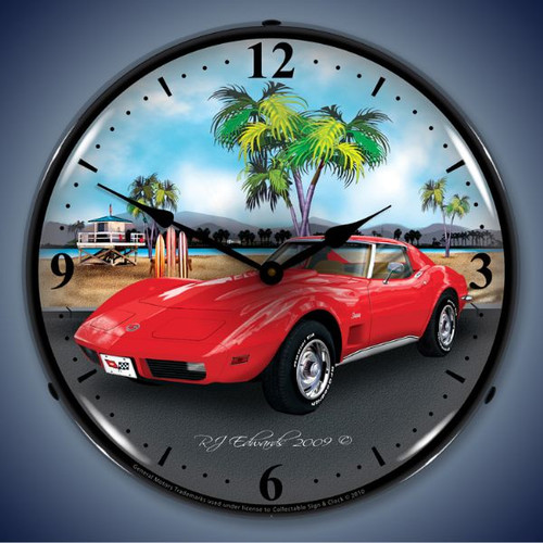 1973 Corvette Clock