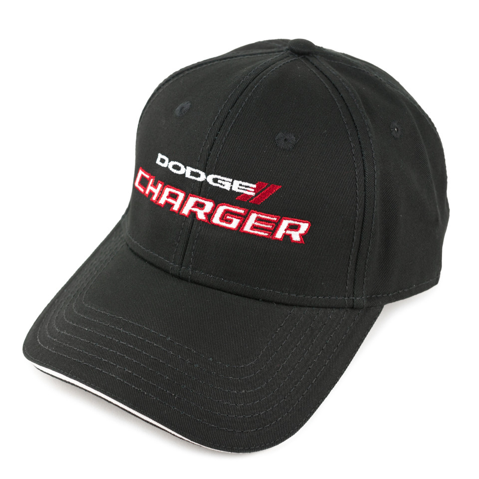 Licensed Dodge Stripe Cotton Baseball Cap Black Official Dodge Stripe Cotton Baseball Hat - Black Sandwich Brim, Licensed Gear Dodge Ram Srt - Foto 12