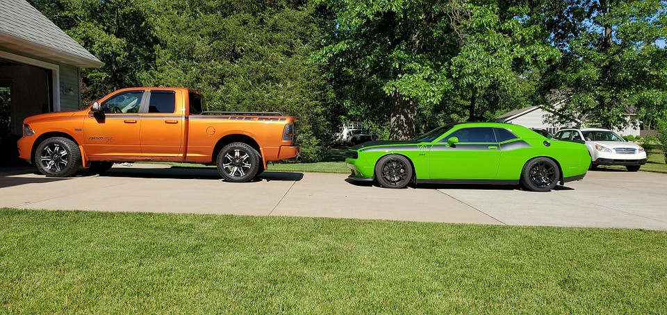 2010 Ram and 2017 Challenger