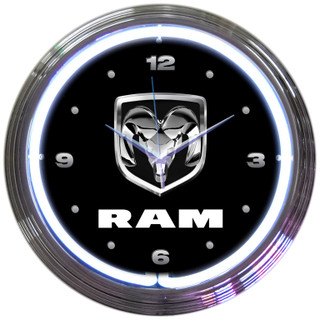 Dodge RAM Neon Clock | Auto Gear Direct