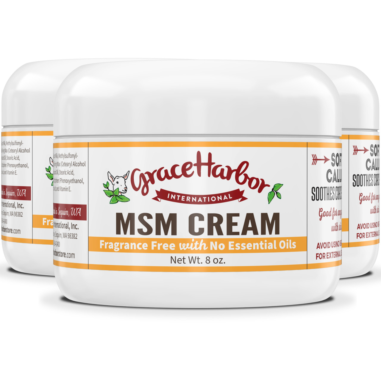 Fragrance Free – 8 oz (Buy 2 Get 1 Free)