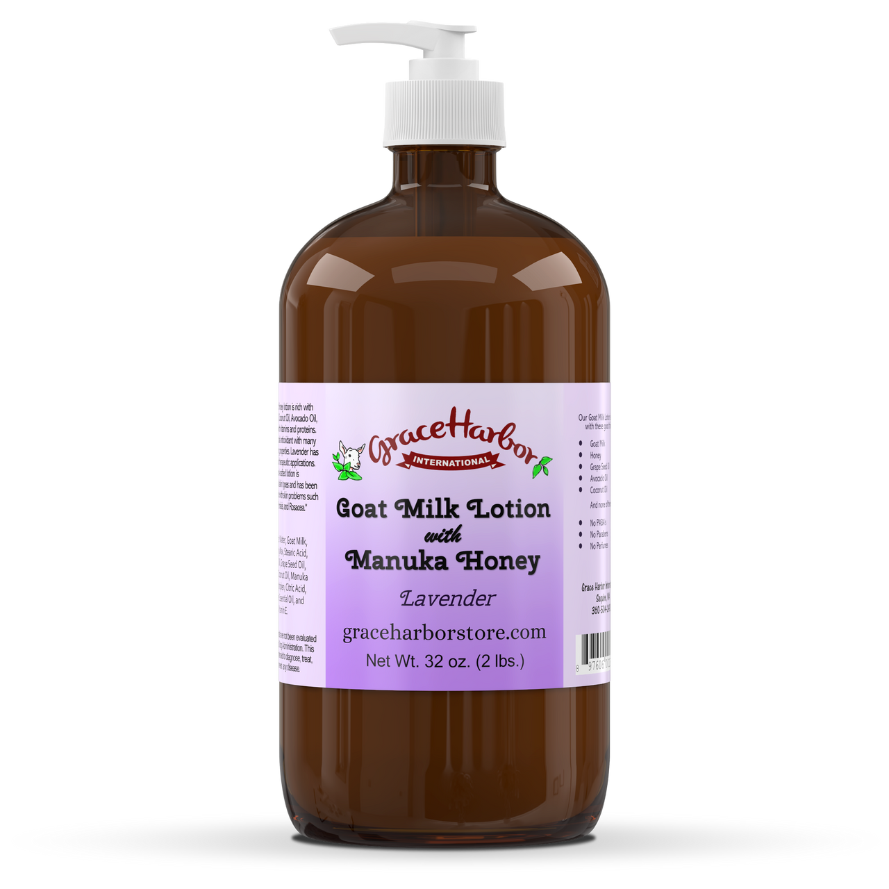 Lavender Goat Milk Lotion 32 oz