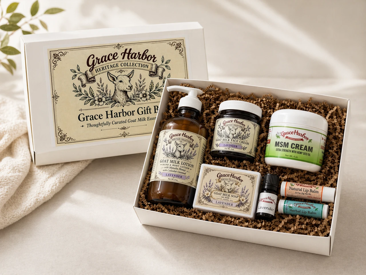 Grace Harbor Lavender Comfort and Care Box