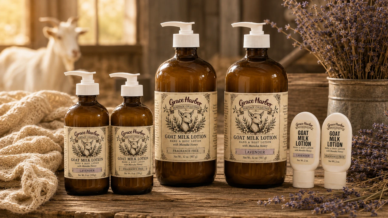 Grace Harbor Heritage Collection Goat Milk Lotion