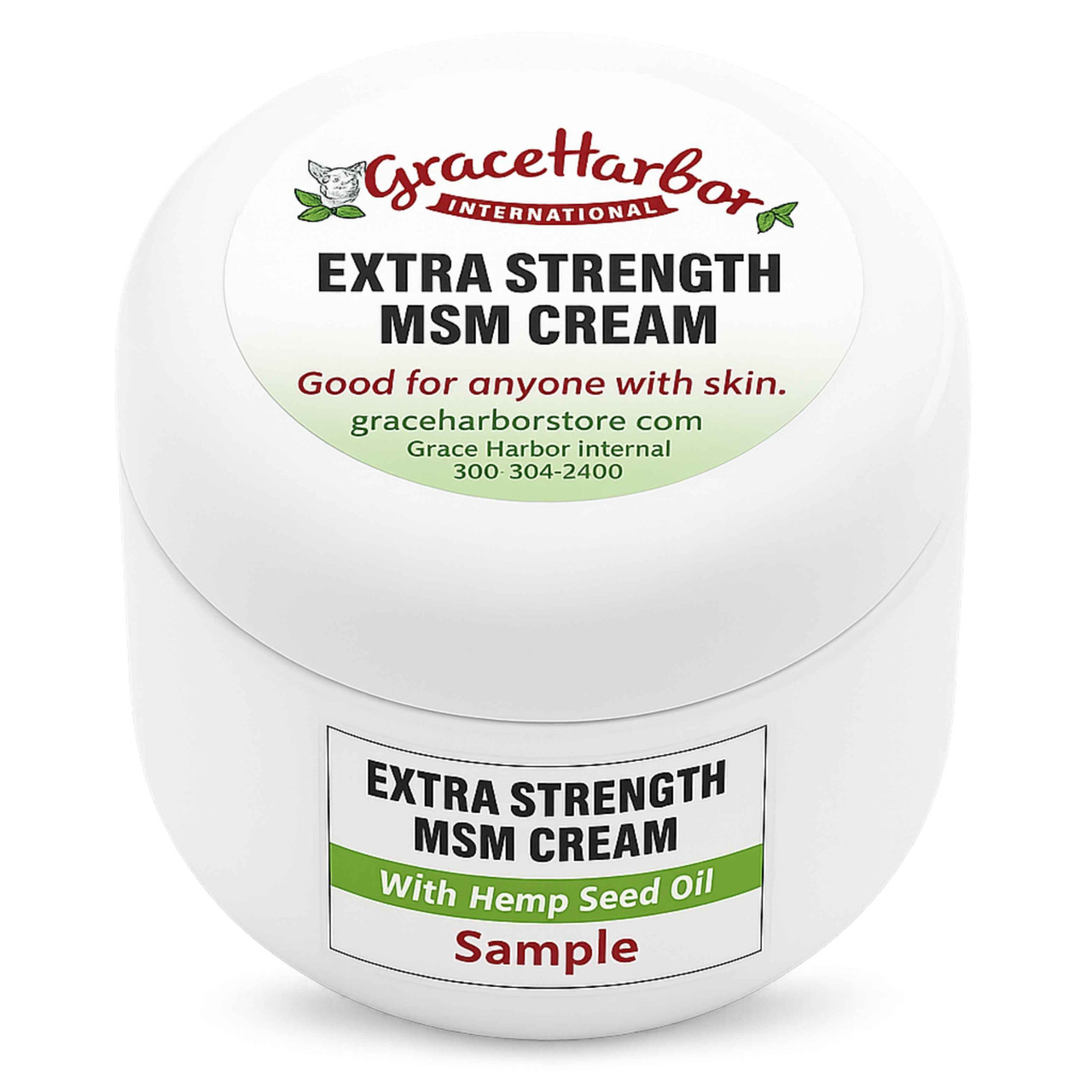 Extra Strength MSM Cream – Free 1 oz Sample | Grace Harbor