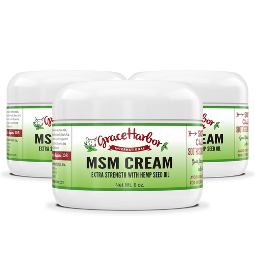 MSM Cream – Extra Strength