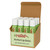 Display box of twelve Grace Harbor Herbal Lip Balm tubes arranged neatly in a kraft retail box with green branded label.