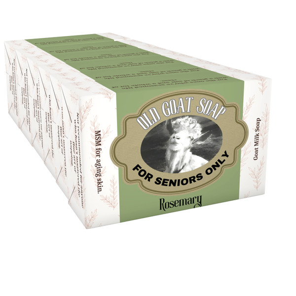 Rosemary Goat Milk Bar Soap with MSM