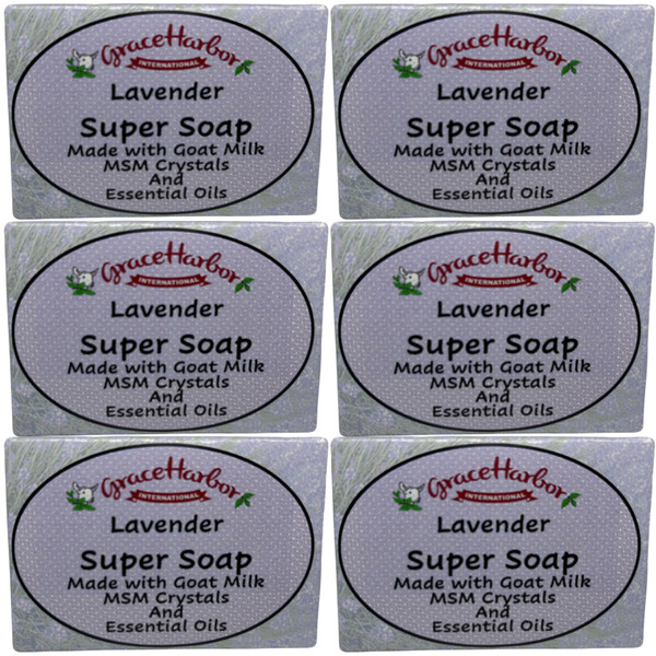 Lavender Super Soap 6 Pack