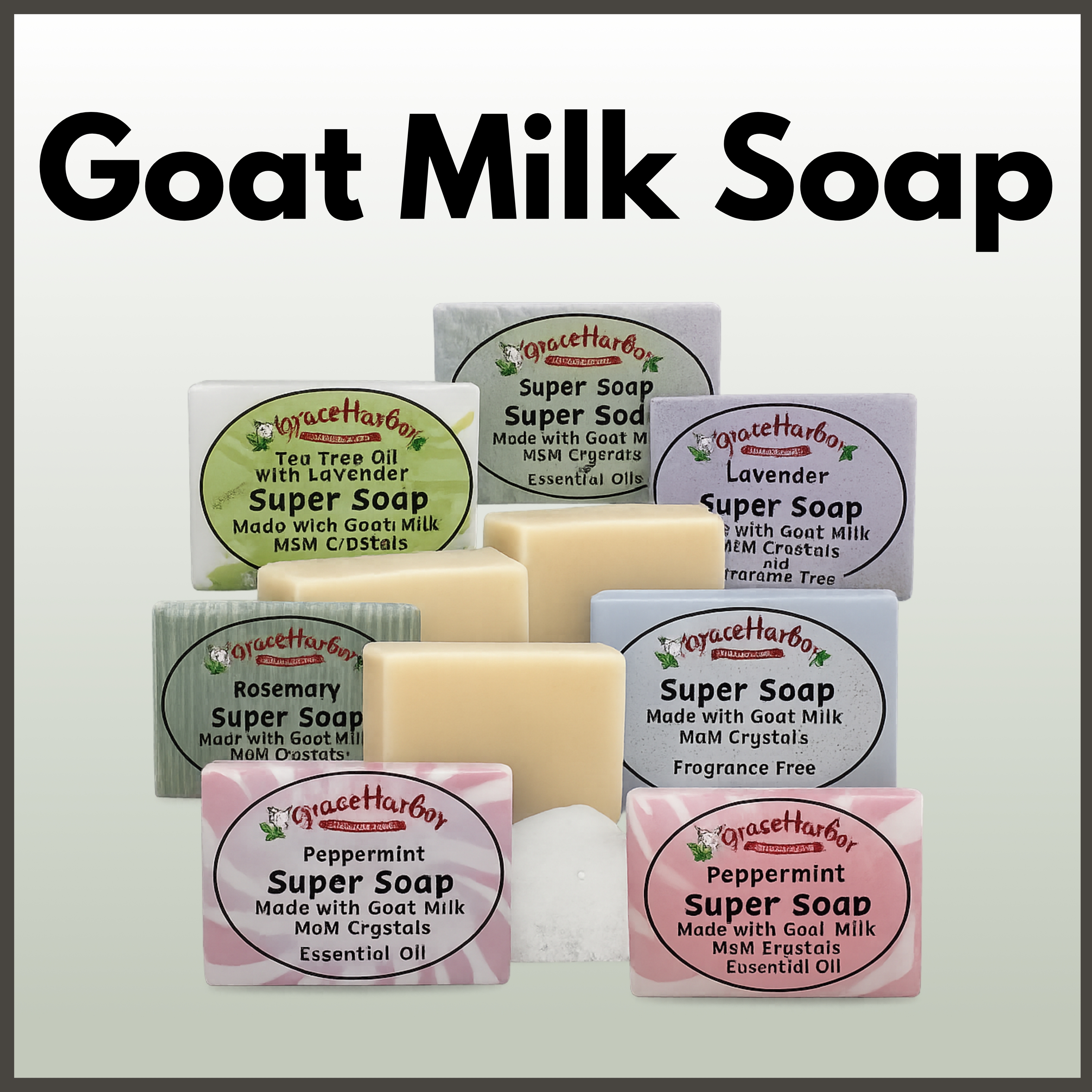 goat milk soap msm soap bar