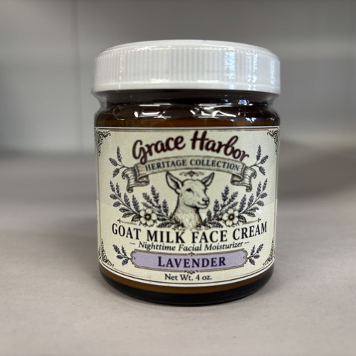 Goat Milk Face Cream | Lavender & Fragrance Free | Grace Harbor