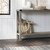 Industrial Farmhouse Entryway Table / Console Table in Taupe Grey Wood Finish Q280-LETSG136912584