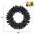 24 Inch Pre-lit Halloween Wreath with 35 Purple LED Lights B593-CM23476