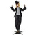 Halloween Animatronic Standing Groom 7.2 FT Haunted House Decoration B593-CM25244