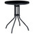  Bistro Set Black Powder-coated aluminum, textilene, glass, steel A949-3070652