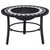  Mosaic Fire Pit Black and White 26.8" Ceramic A949-46721