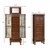 Wooden Jewelry Armoire Cabinet Storage Chest with Drawers and Swing Doors B593-HW65837