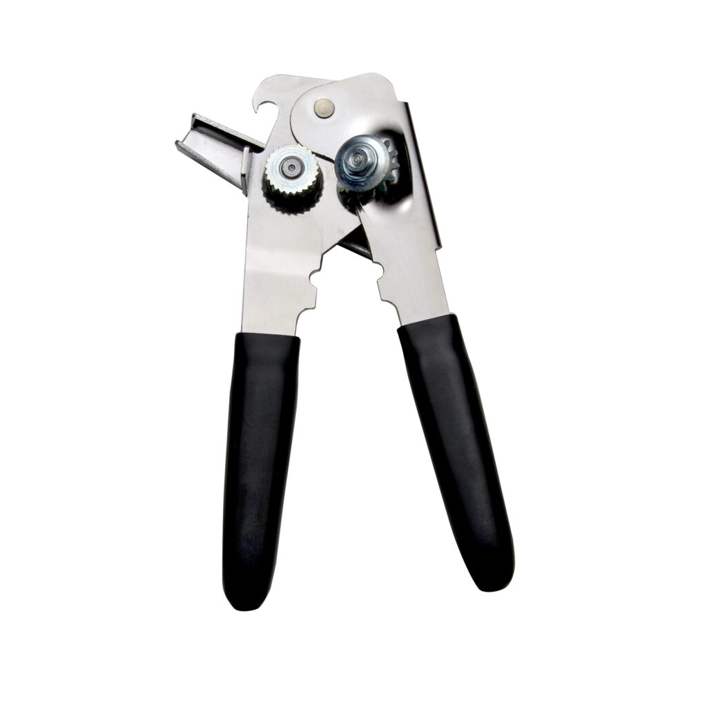 EZ-DUZ-IT Deluxe Can Opener with black gtips