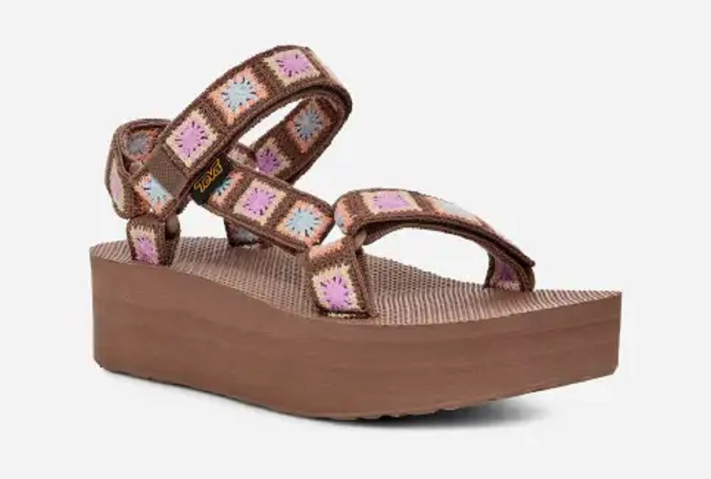 うっちー W's Teva Flatform Universal Crochet