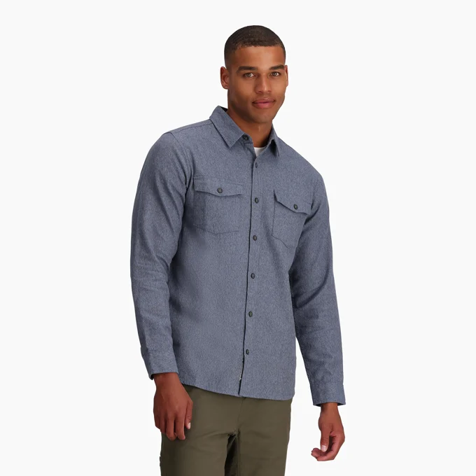 Men's Bristol Organic Cotton Twill L/S-Royal Robbins