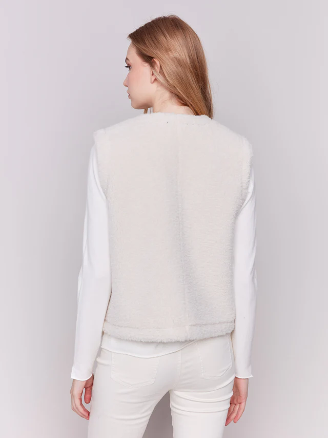 enof suede vest 【公式通販】