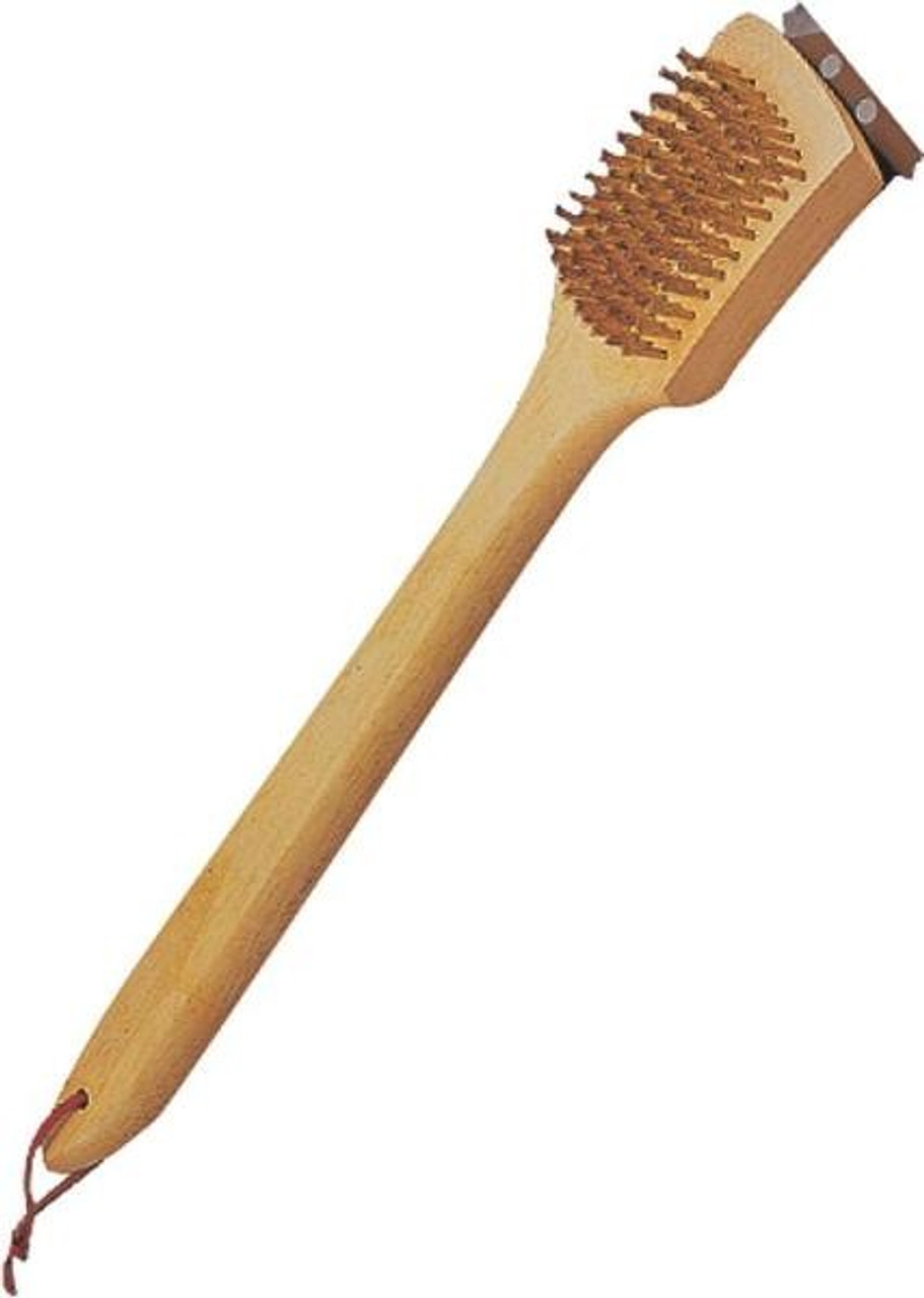 Wood Handle Grill Brush