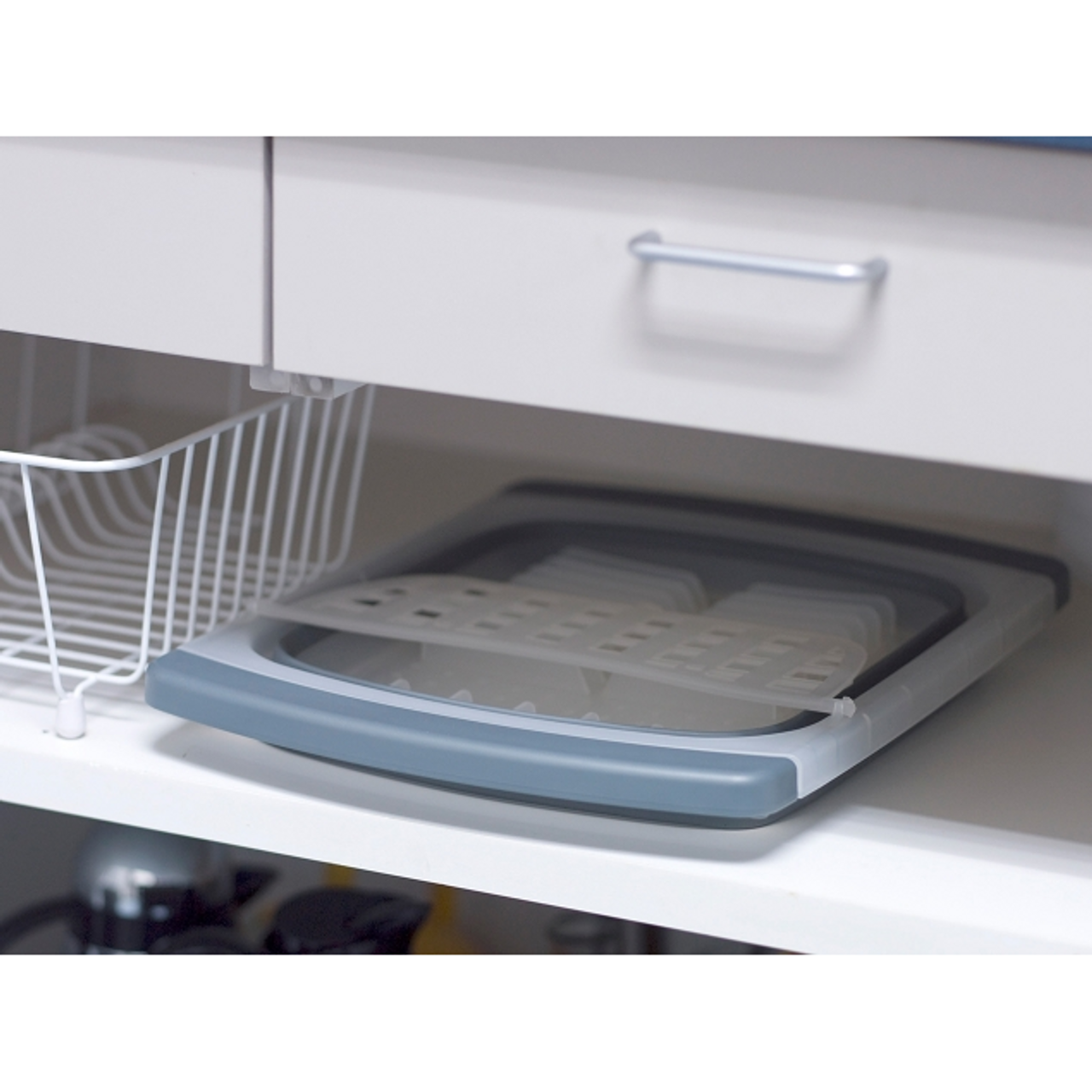 Collapsible Over the Sink Dish Drainer