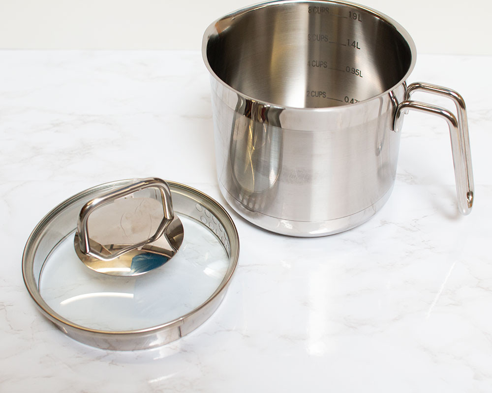 8 Cup Stainless Steel Multi-Pot With Straining Lid