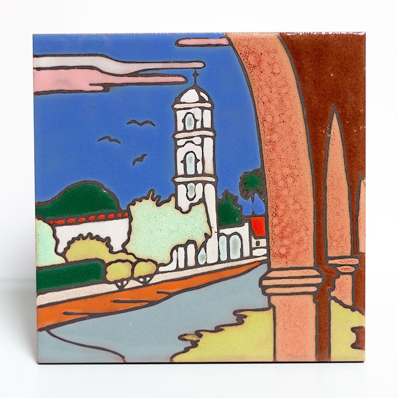 Ojai Post Office Tower Tile