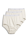 Jockey Classic Brief - 3 Pack White