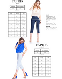  Capri Pants with Pockets-Slim Station