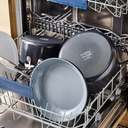 Valencia Pro Ceramic Nonstick 4.5-Quart Sauté Pan with Lid-Green Pan